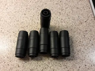 Speakon Adapter / forlænger til 2 kabler