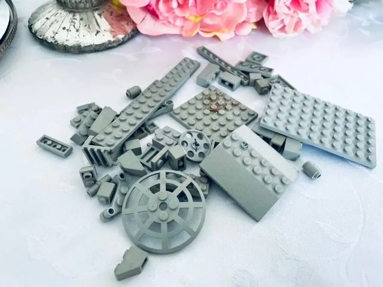 Billede 1 - Lego blandet grå 
