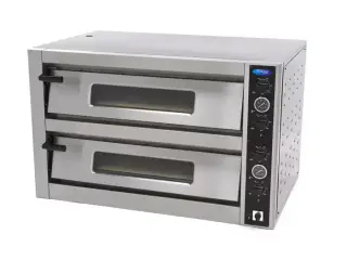 Deluxe Elektrisk Pizzaovn 6 + 6 x 30 cm – 400 V