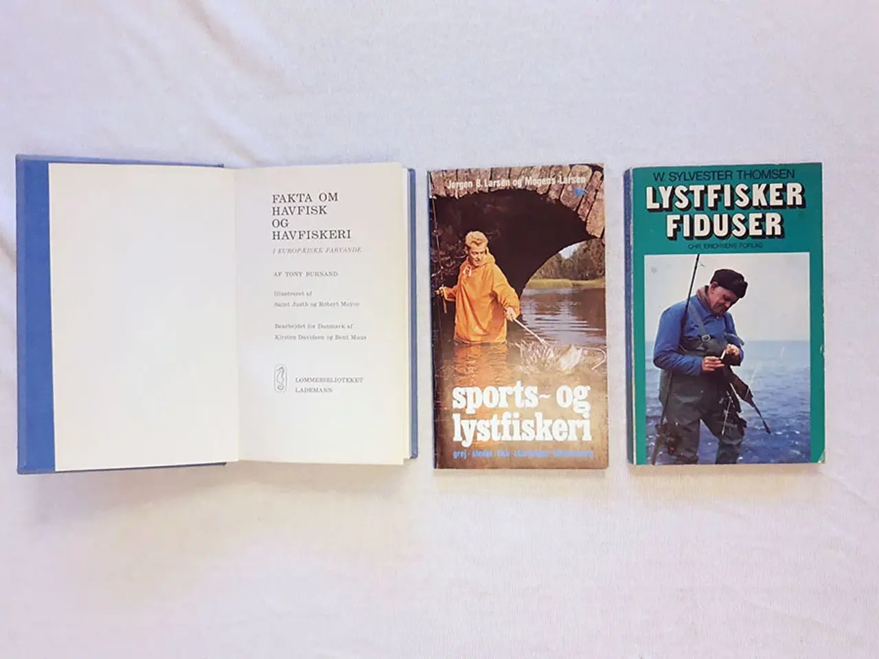 Billede 3 - Tre ældre fiskebøger sælges.