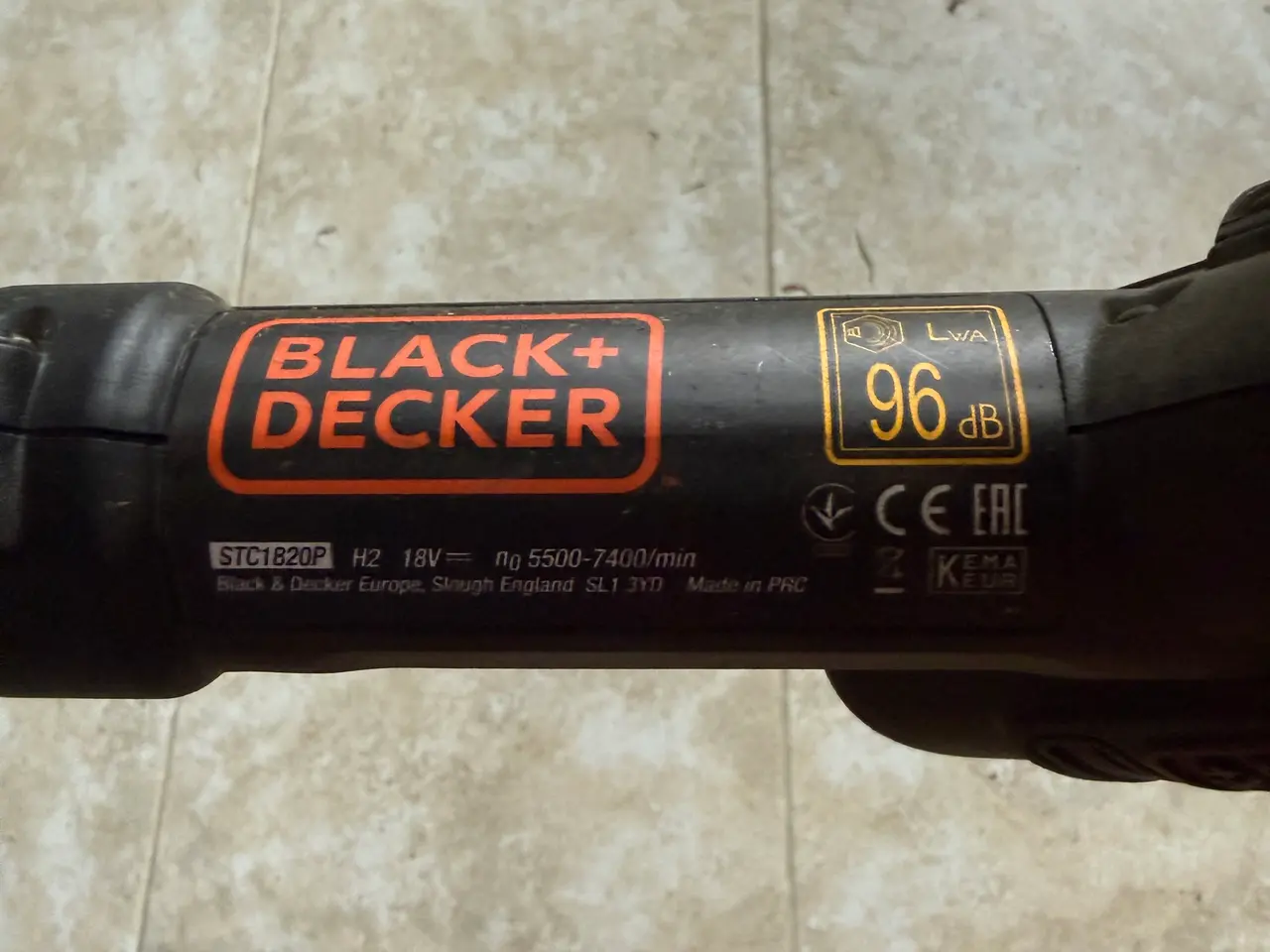 Billede 6 - Black & Decker 18v græstrimmer