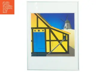 Indrammet Skagen plakat (str. 41 x 30 cm)