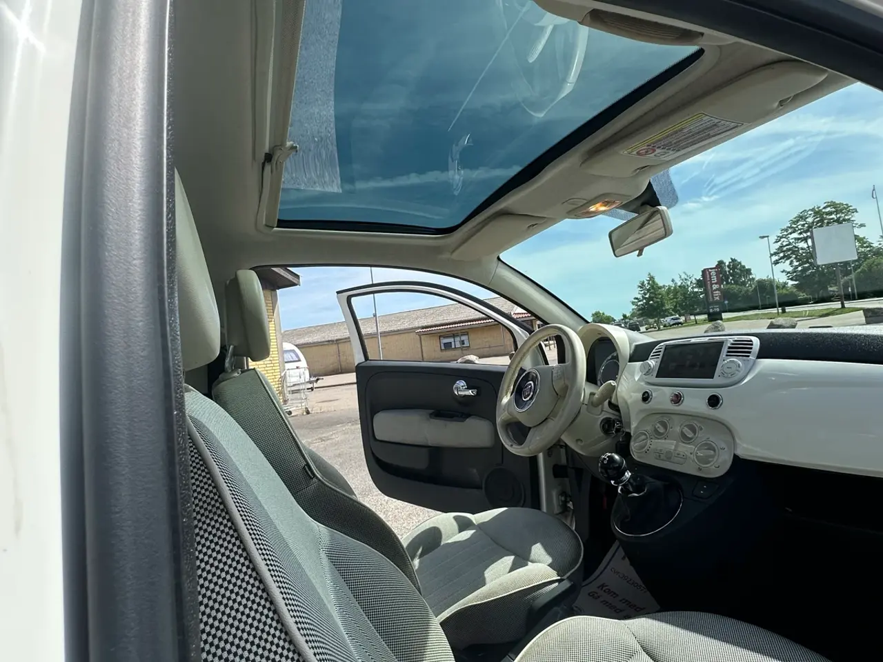 Billede 5 - Fiat 500 1,2 benzin - panorama tag - nysynet