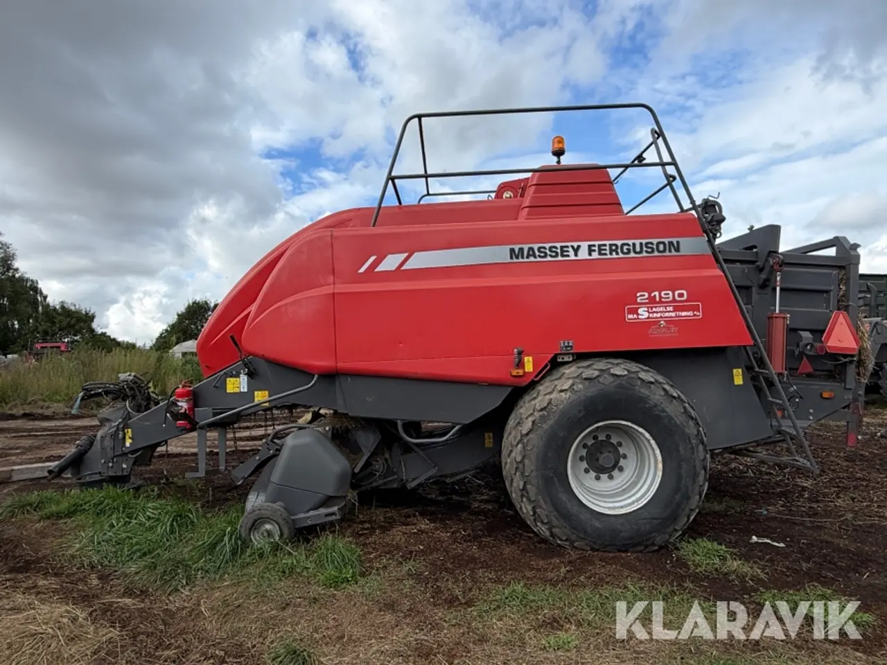 Billede 8 - Storballepresser Massey Ferguson 2190 4 × 4 fod