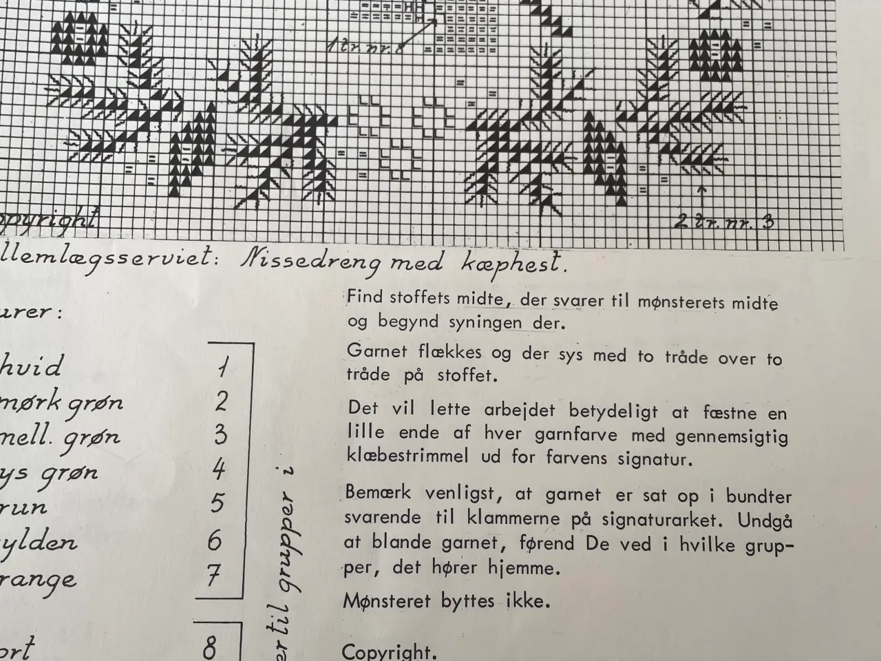 Billede 1 - Eva Rosenstand Nissedreng med kæphest