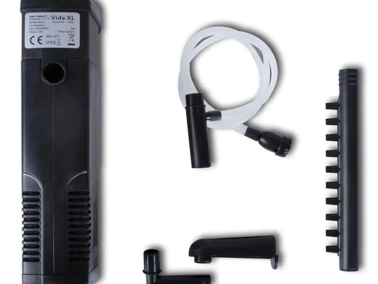 Billede 4 - Filterpumpe til akvarium med aktivt kul - 600 l/t
