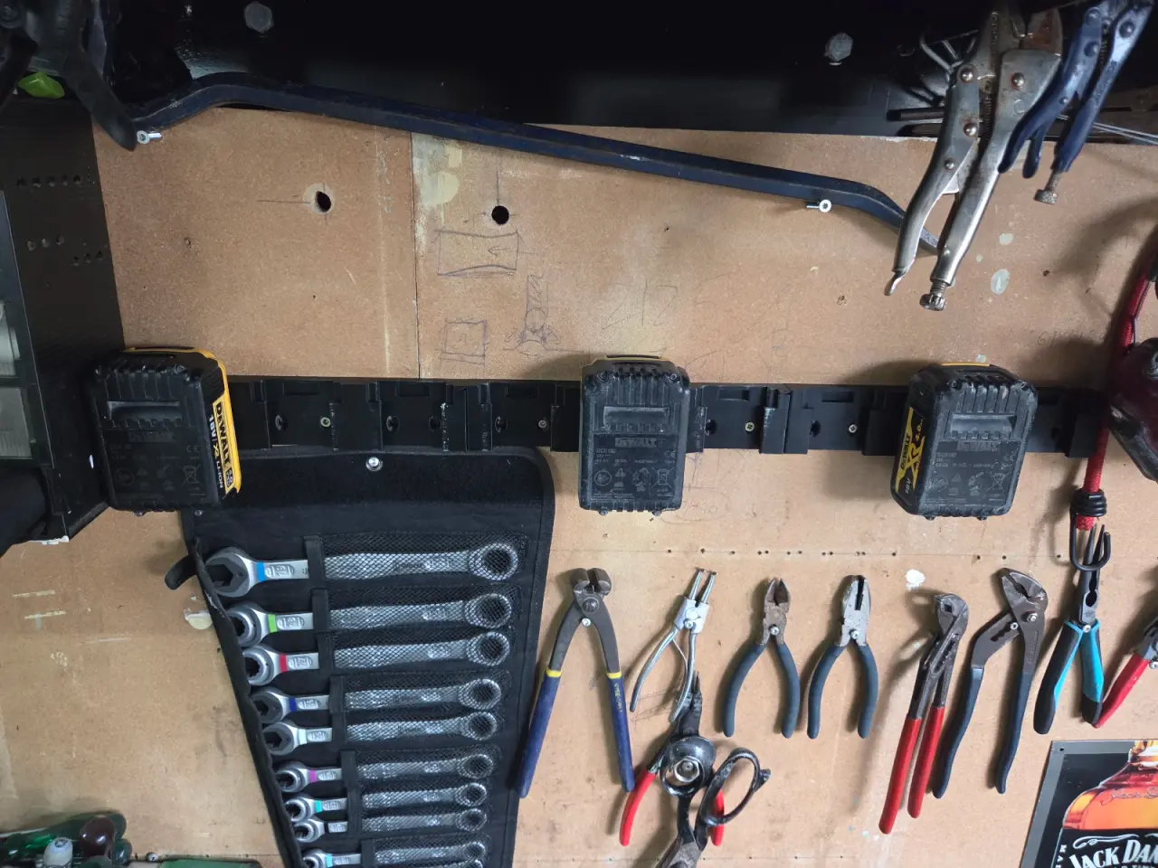 Billede 11 - Dewalt batteriholder til 3 batterier. 