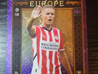 Joey Veerman Kings Of Europe Purple Fodboldkort