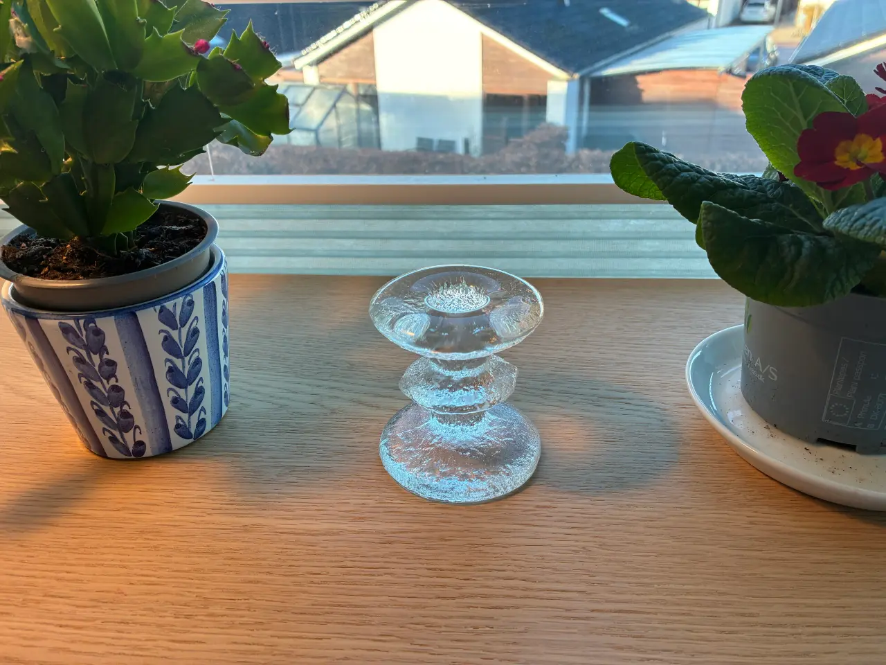 Billede 1 - Flot Iittala Festivo lysestage med 1 ring.