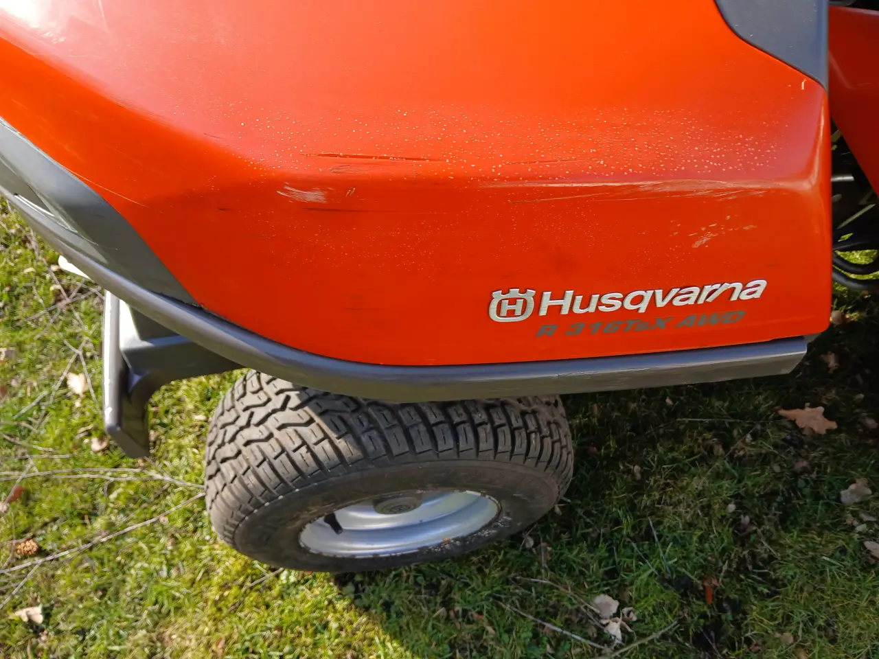 Billede 9 - Husqvarna R316TSXAWD plæneklipper  