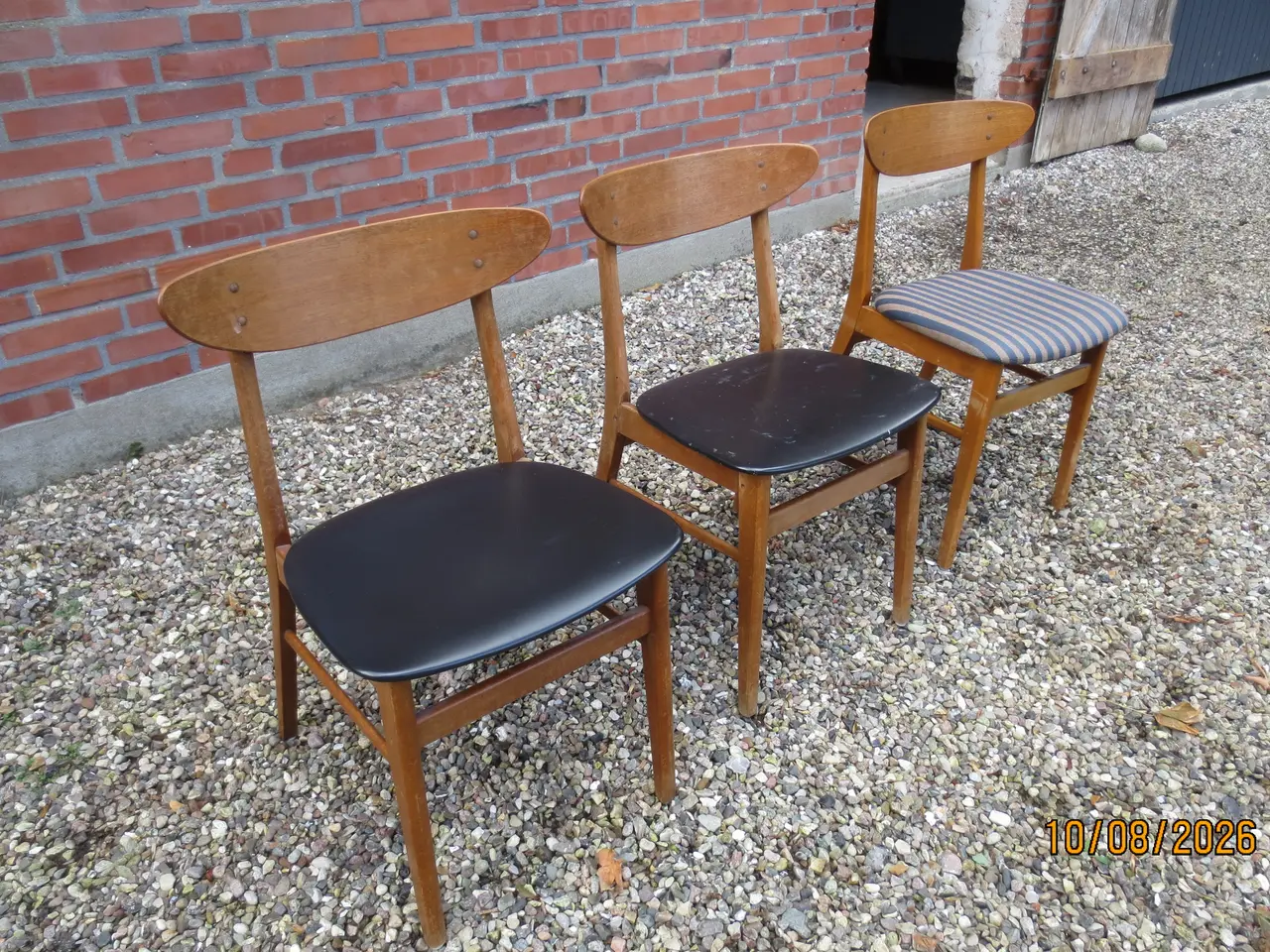 Billede 2 - 3 stk Farstrup Teak stole