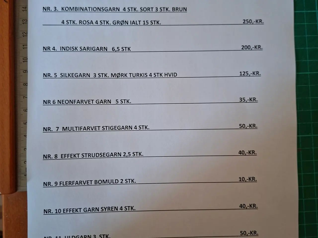 Billede 3 - Diverse garner + Strikkepinde sælges se prisliste