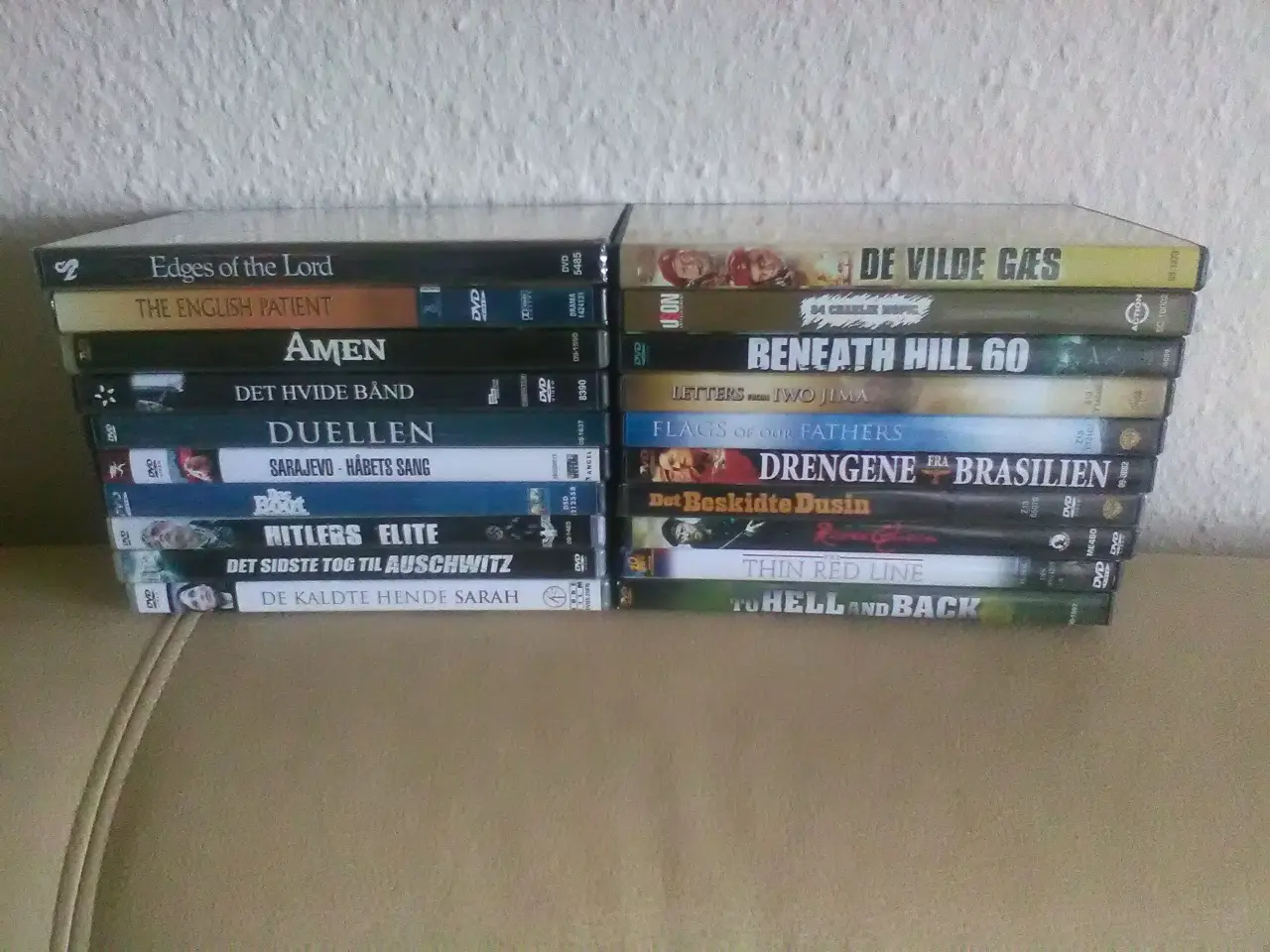 Billede 1 - 20 KRIGSFILM i et lot
