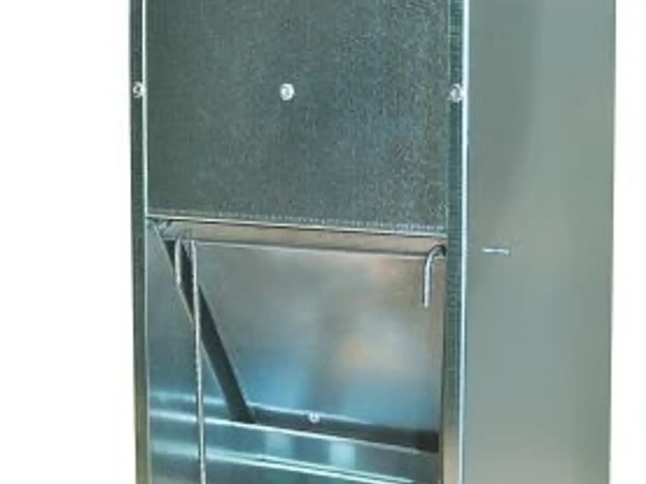 Billede 1 - Foderautomat rottesikker, galvaniseret, 10 kg.