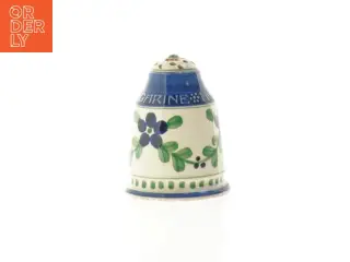 Aluminia - Porcelæns krydderi beholder (str. 7 x 6 cm)