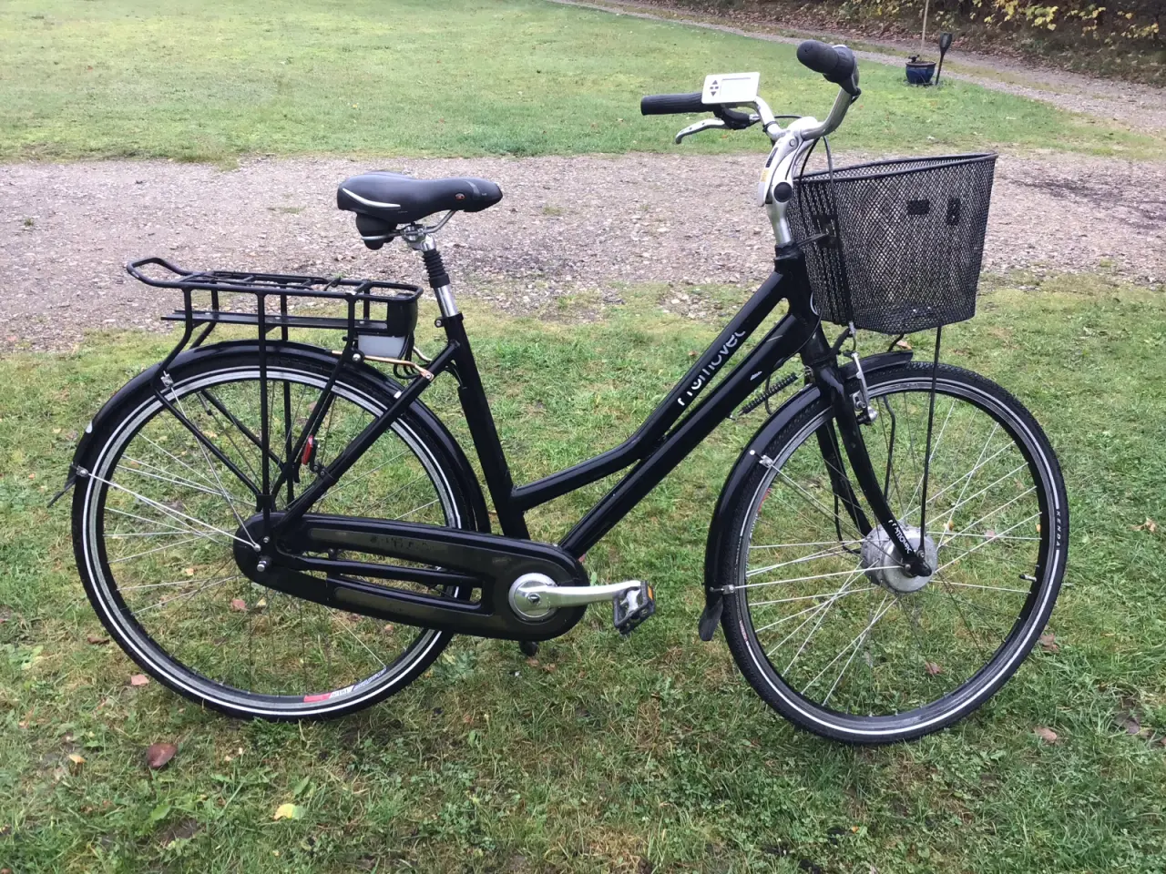 Billede 1 - El damecykel u/ batteri og lader,  med syv gear
