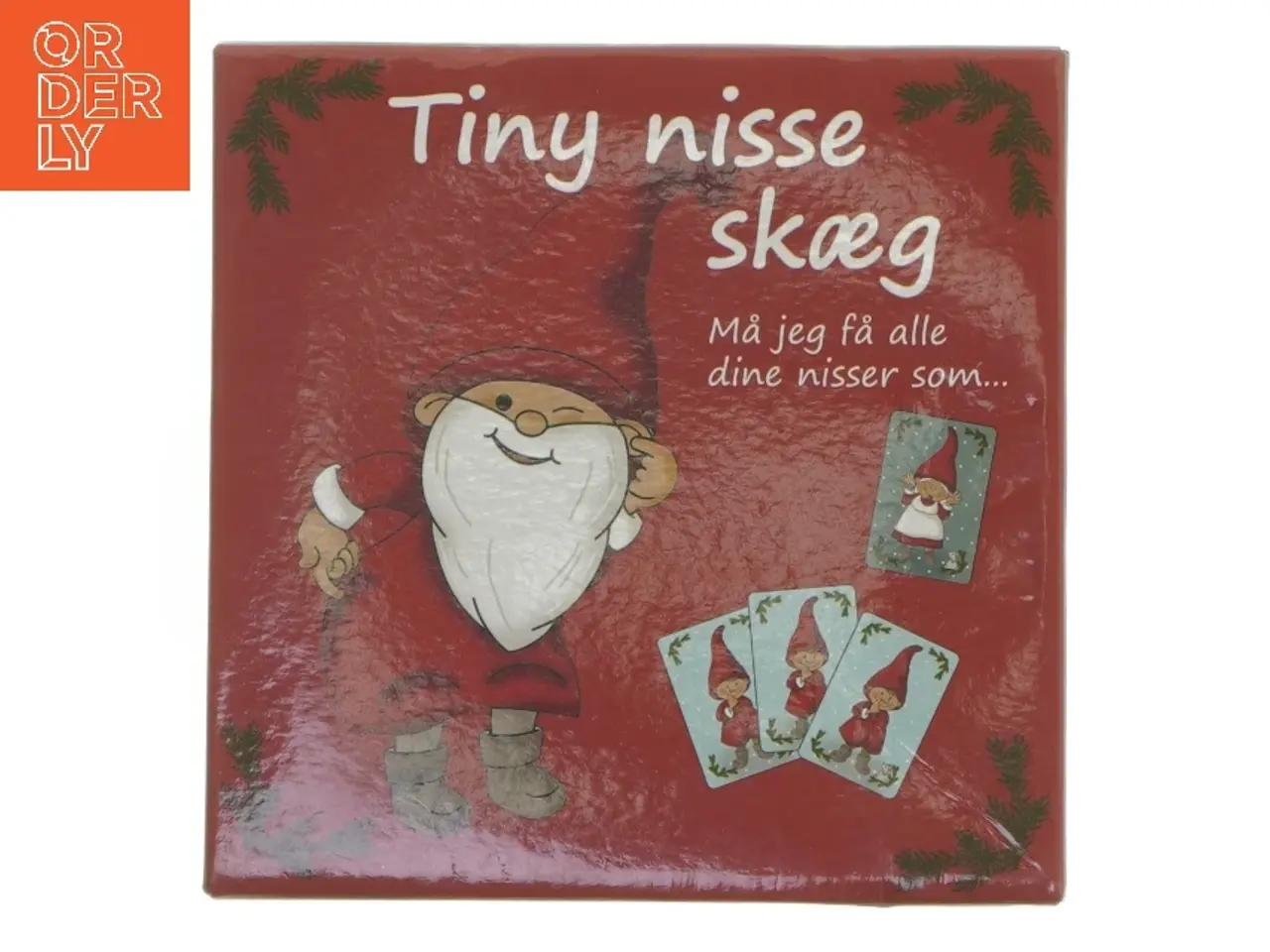 Billede 1 - Nisse Skæg kortspil fra Det Gamle Apotek (str. 15x15 cm)