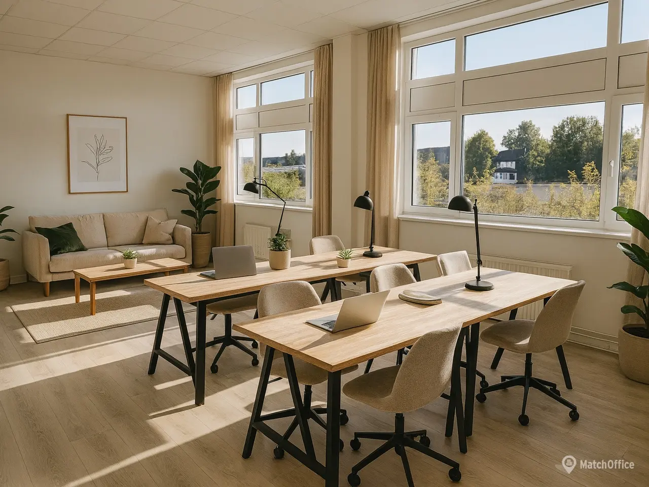 Billede 4 - 54 m2 lyst kontor med fælles faciliteter
