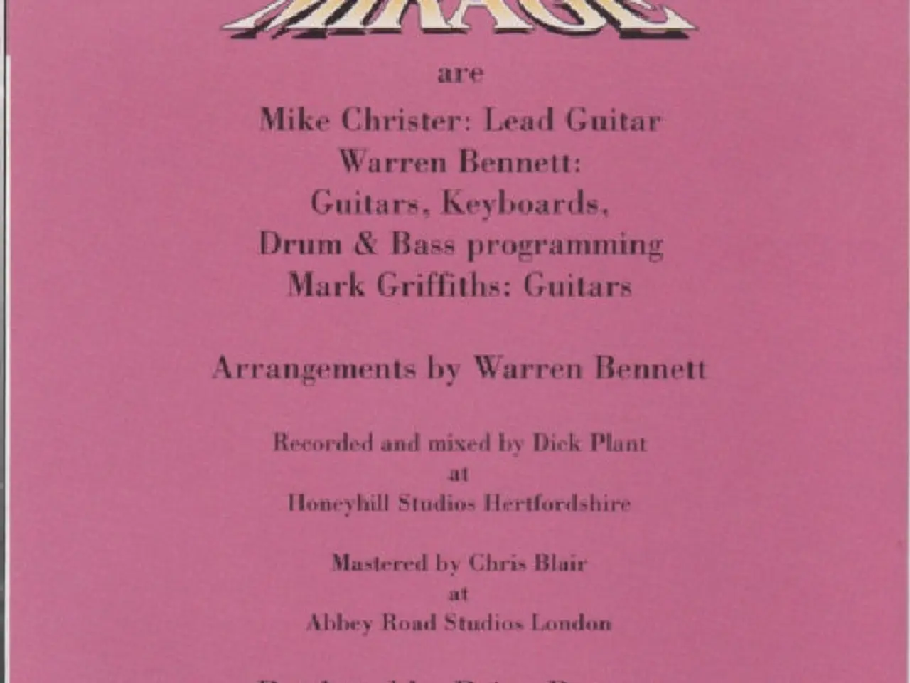Billede 4 - Mirage – Classic Guitar Moods – CD