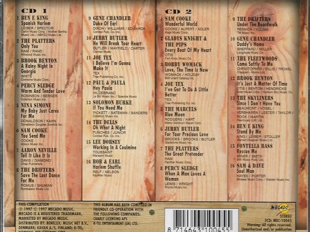 Billede 2 - Diverse kunstnere – Music Box Collection – 2CD