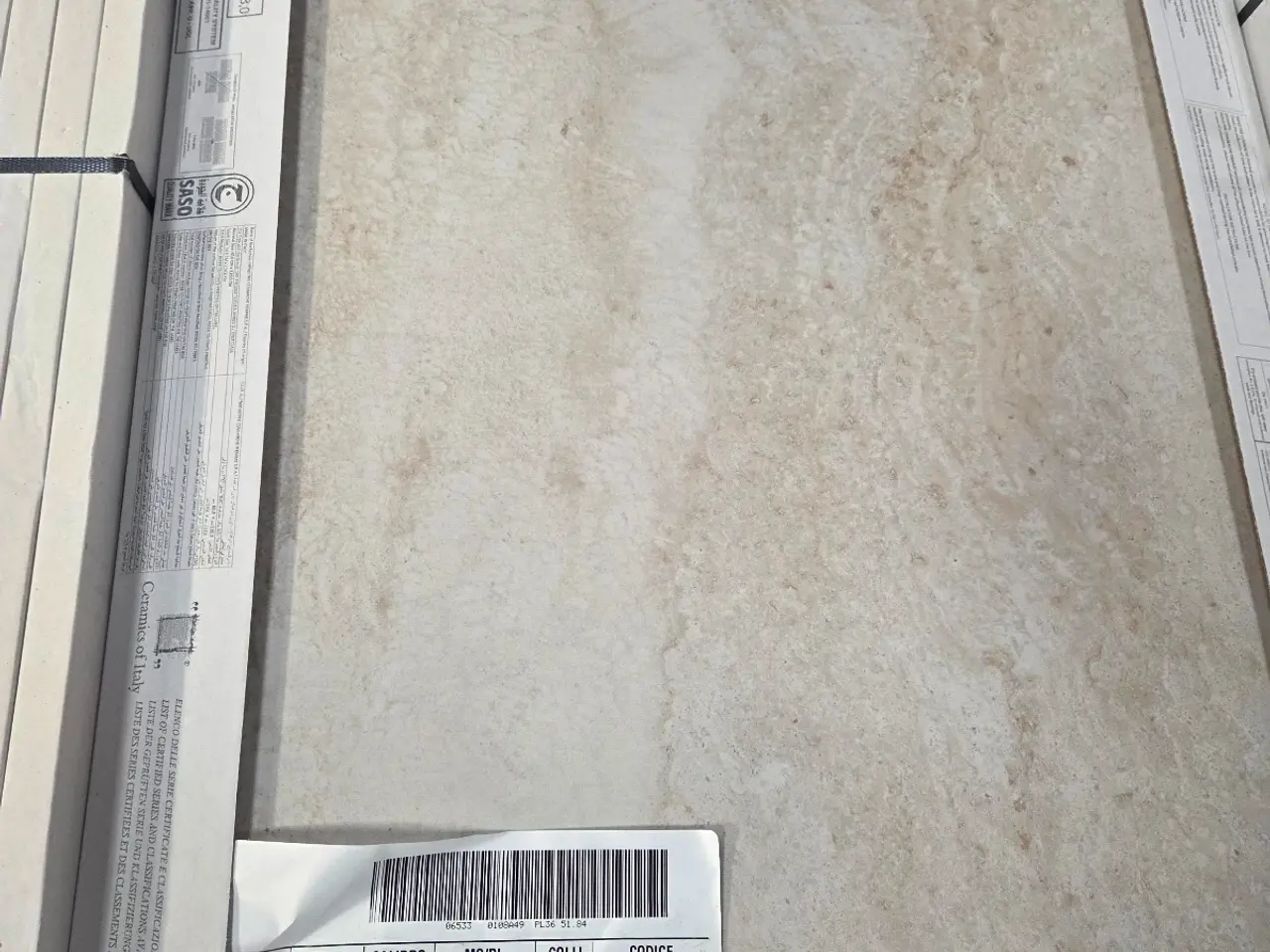 Billede 1 - Travertino Tivoli Beige 60 × 120 cm 