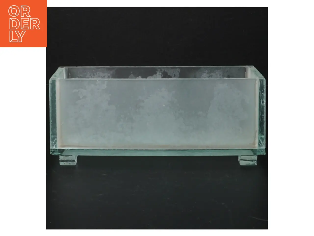 Billede 3 - Glas vase (str. 20. x 7 cm)