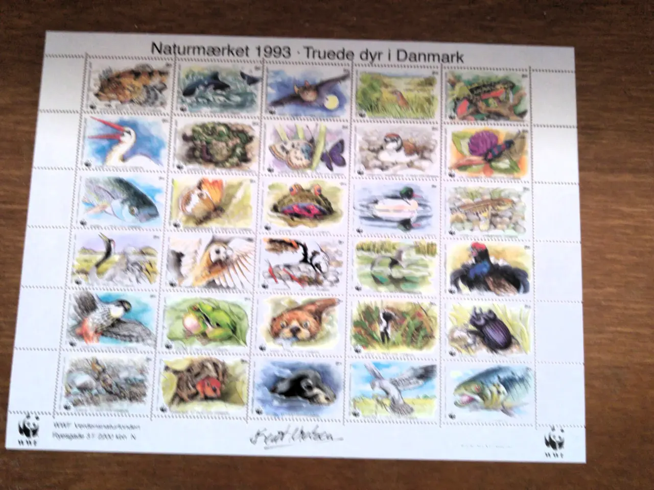 Billede 9 - Danmark, WWF Naturmærker 2001 - 2005