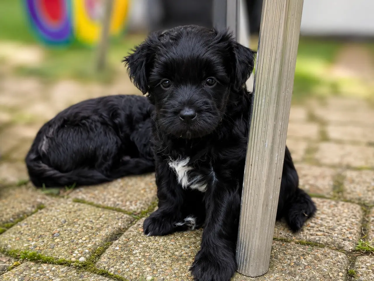 Billede 3 - Chinese Crested Powder puff drenge, med dkk tavle.