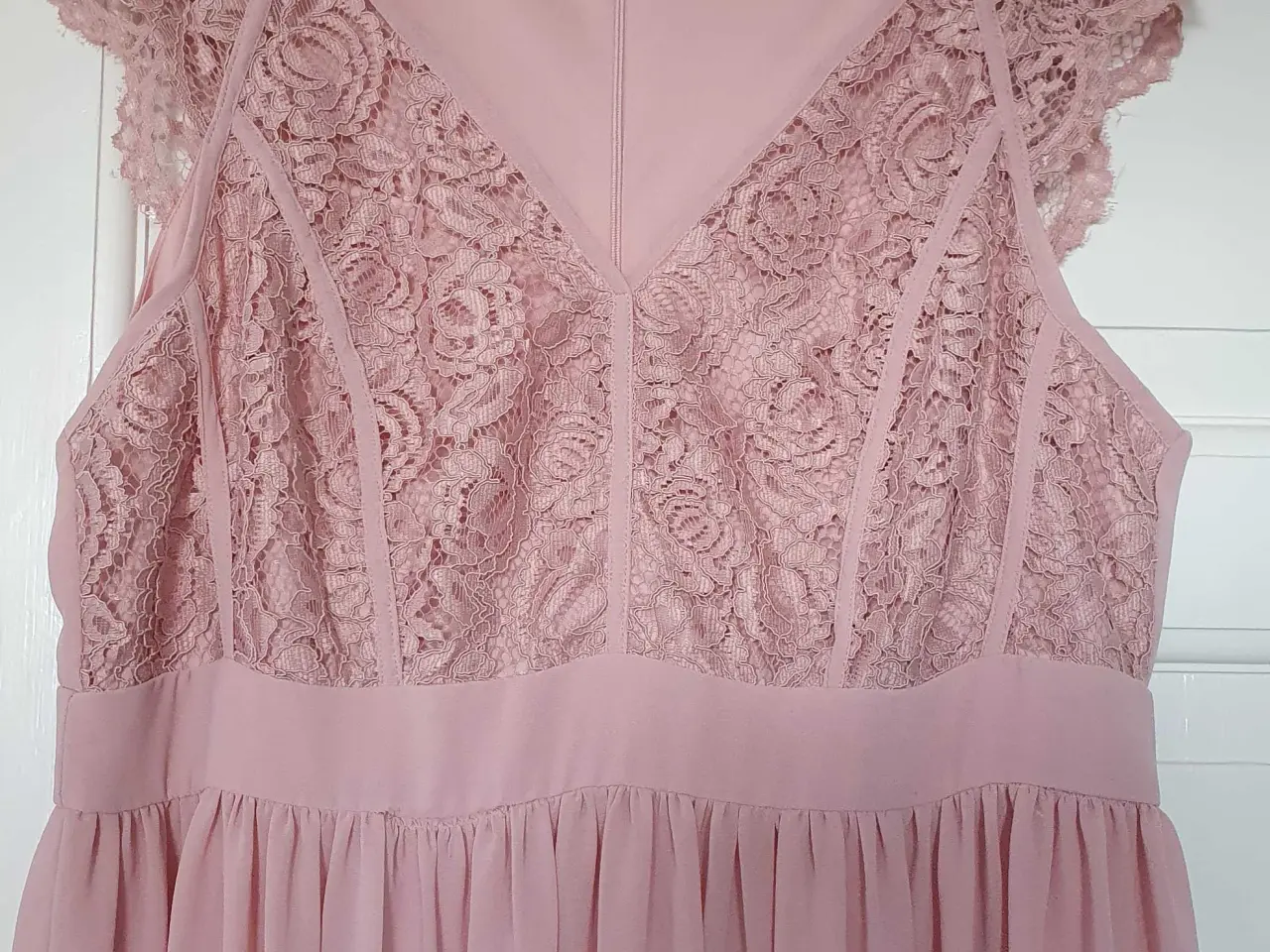 Billede 2 - Lang kjole str xxl gl rosa