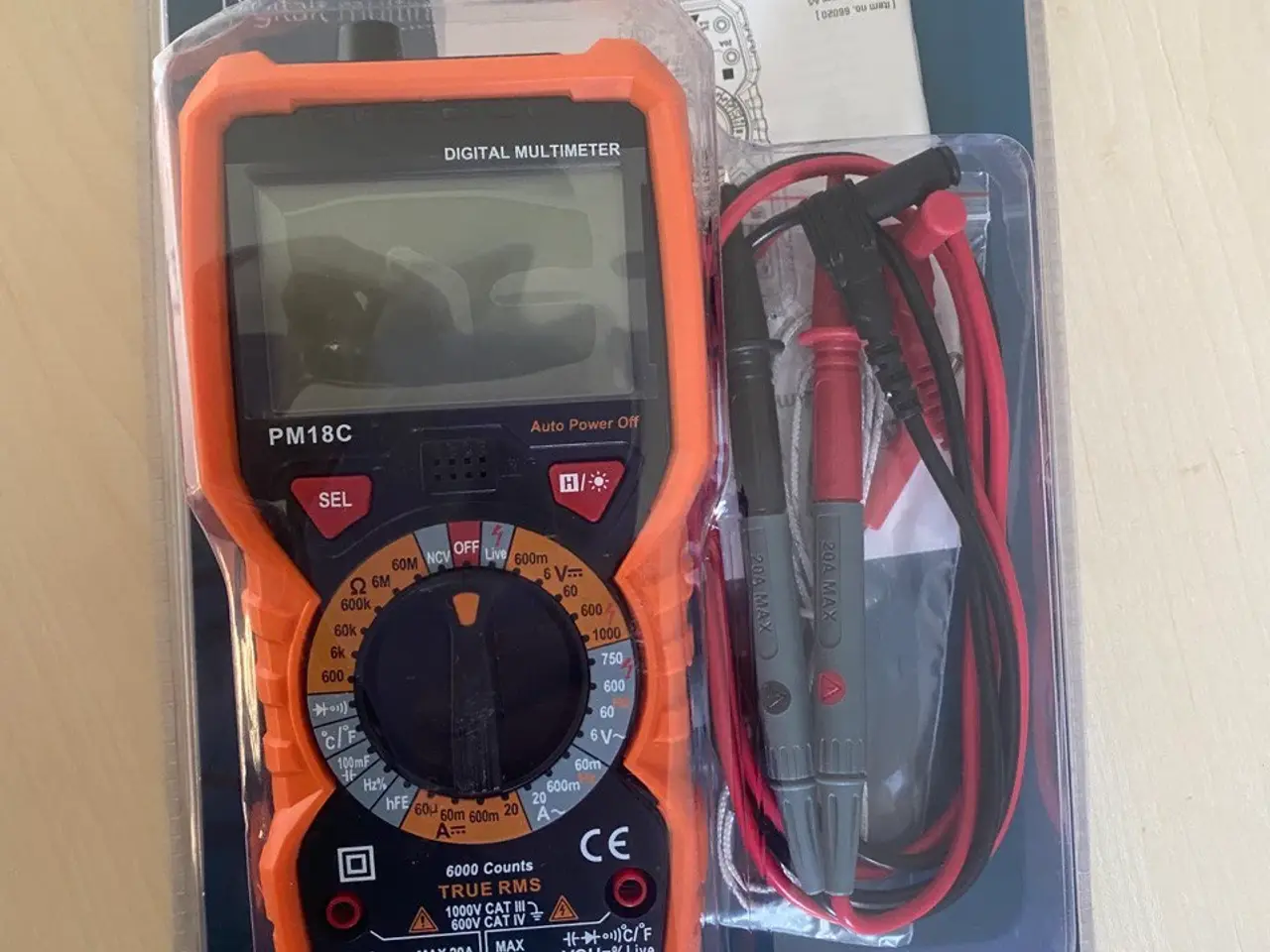 Billede 1 - multimeter, ny og uåbnet