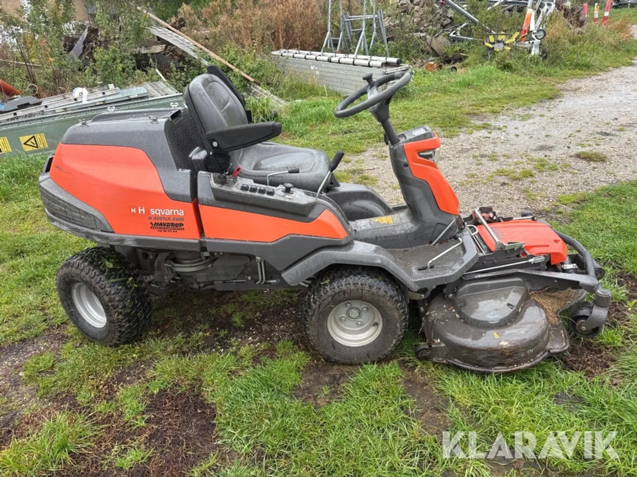 Billede 4 - Græsslåmaskine / frontklipper Husqvarna R420Ts XAWD