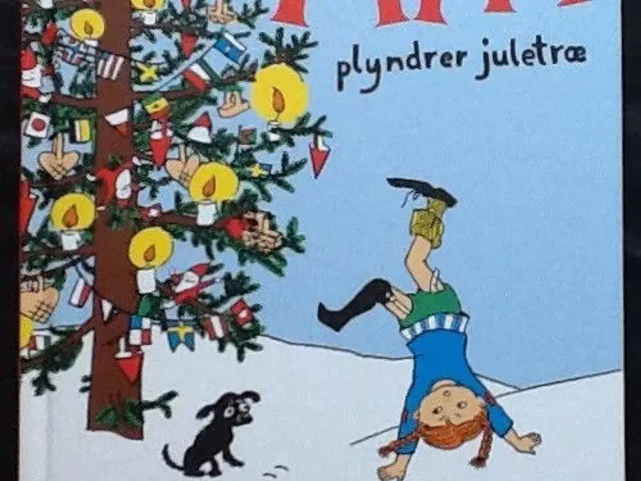Billede 1 - Astrid Lindgren: Pipi plyndrer juletræ