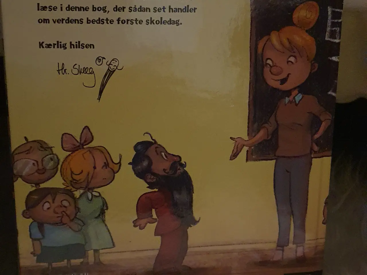 Billede 2 - Bog Dengang hr skæg startede I skole