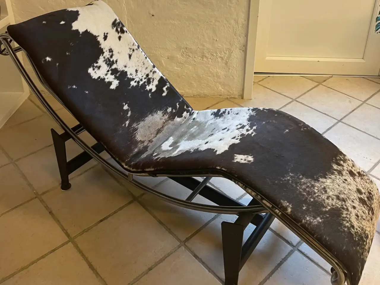 Billede 1 - Chaiselong med ponyskind