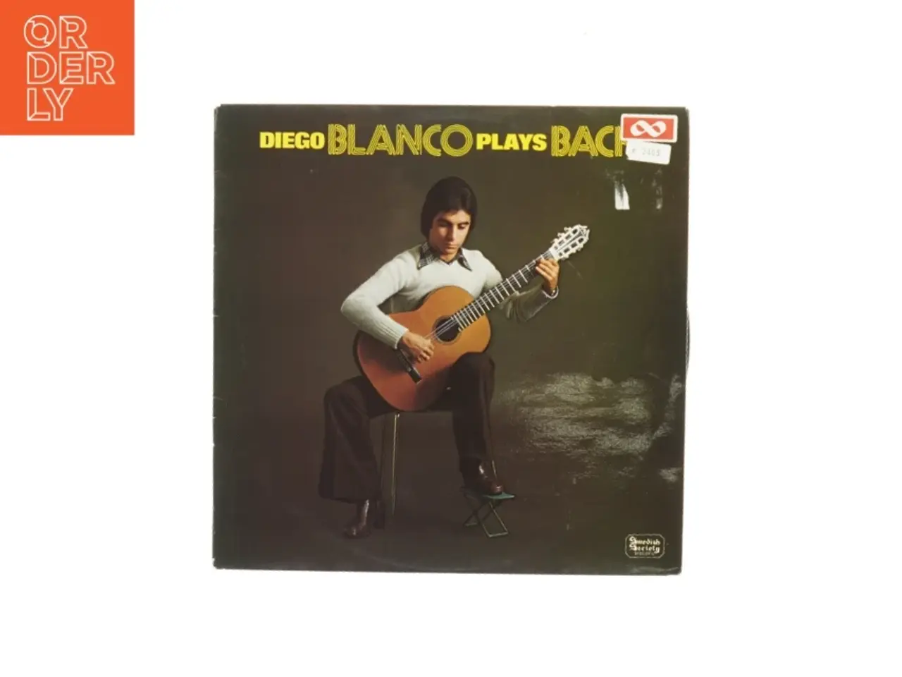 Billede 1 - Diego Blanco plays Bach Vinylplade