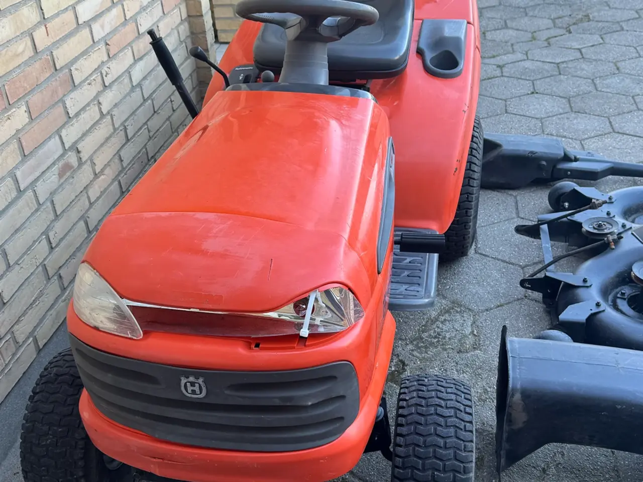 Billede 5 - Husqvarna CTH151 opsamler/bio