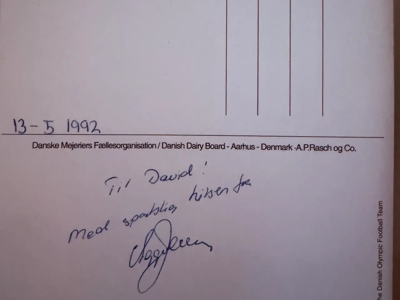 Billede 11 - Autograf hæfte med fodbold