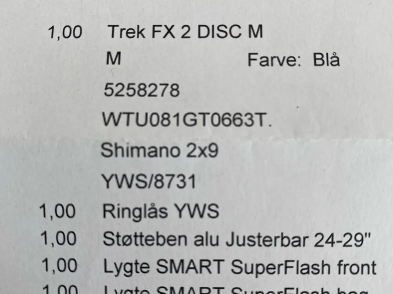 Billede 11 - TREK FX 2 Disc - str. M