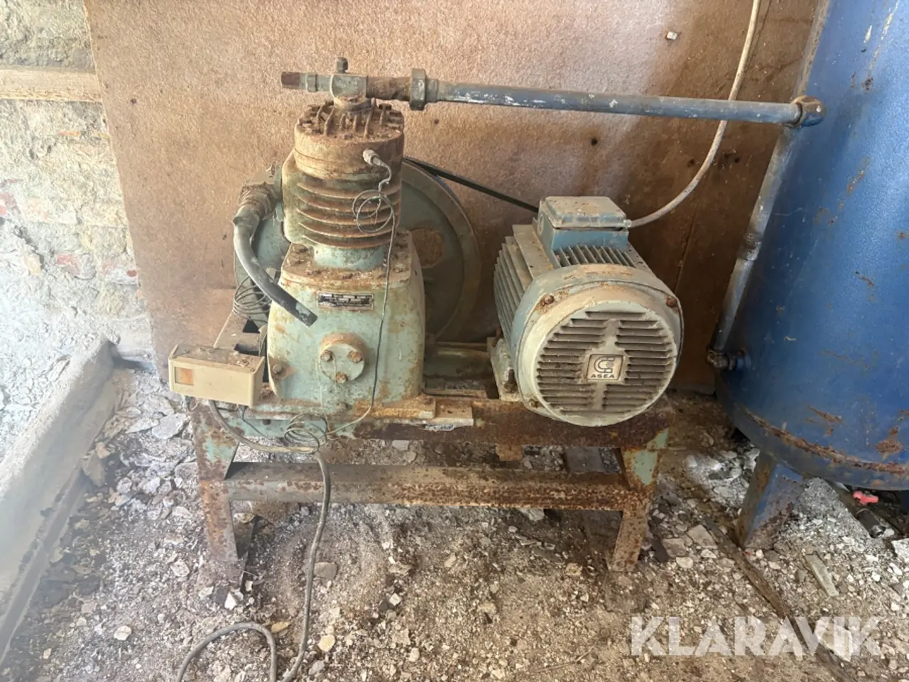 Billede 8 - Kompressor Stenhøj med tank