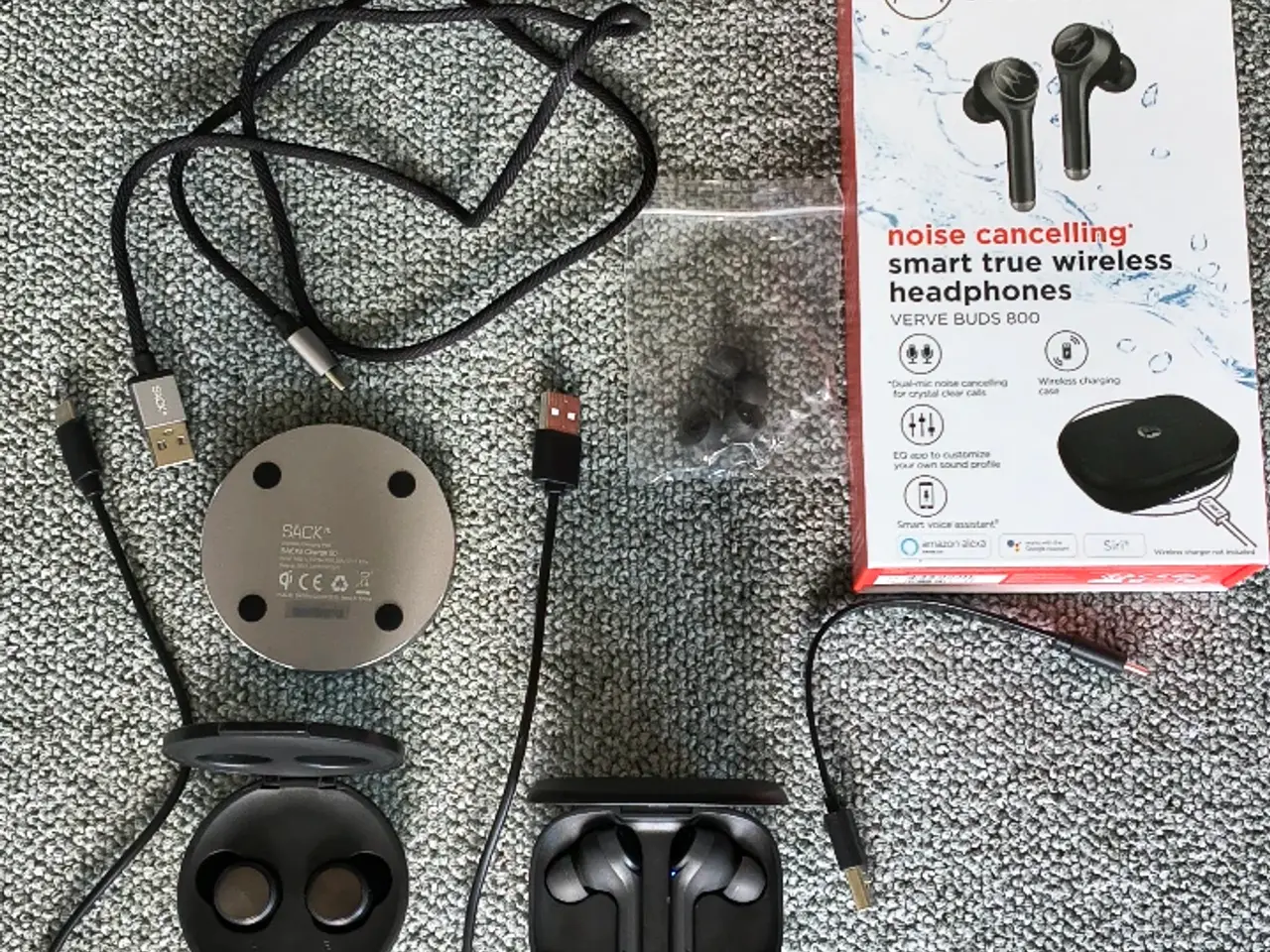 Billede 2 - Motorola og SACKit in Ears høretelefoner