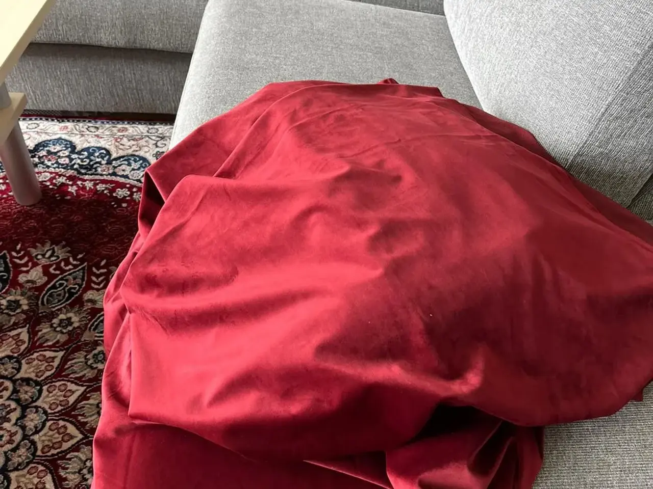 Billede 1 - 10 Meter Rød Velour