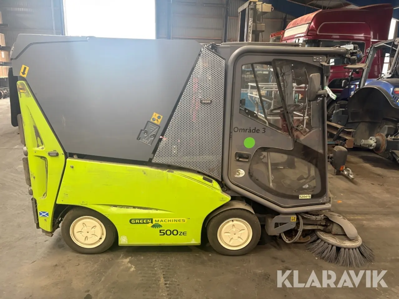 Billede 5 - Fejemaskine Green Machines 500 ZE