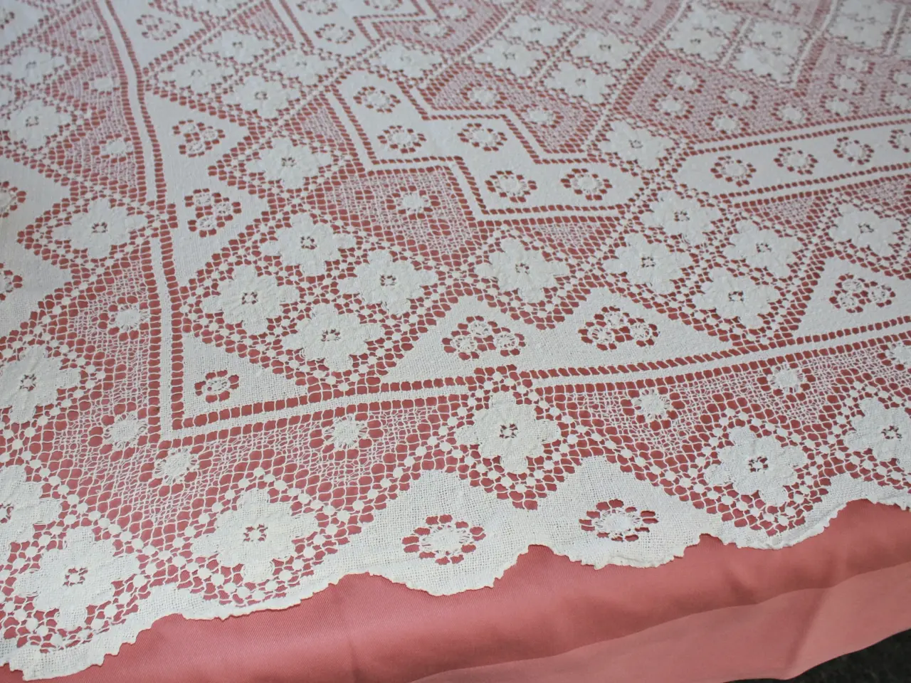 Billede 2 - Blondedug 104 x 143 cm