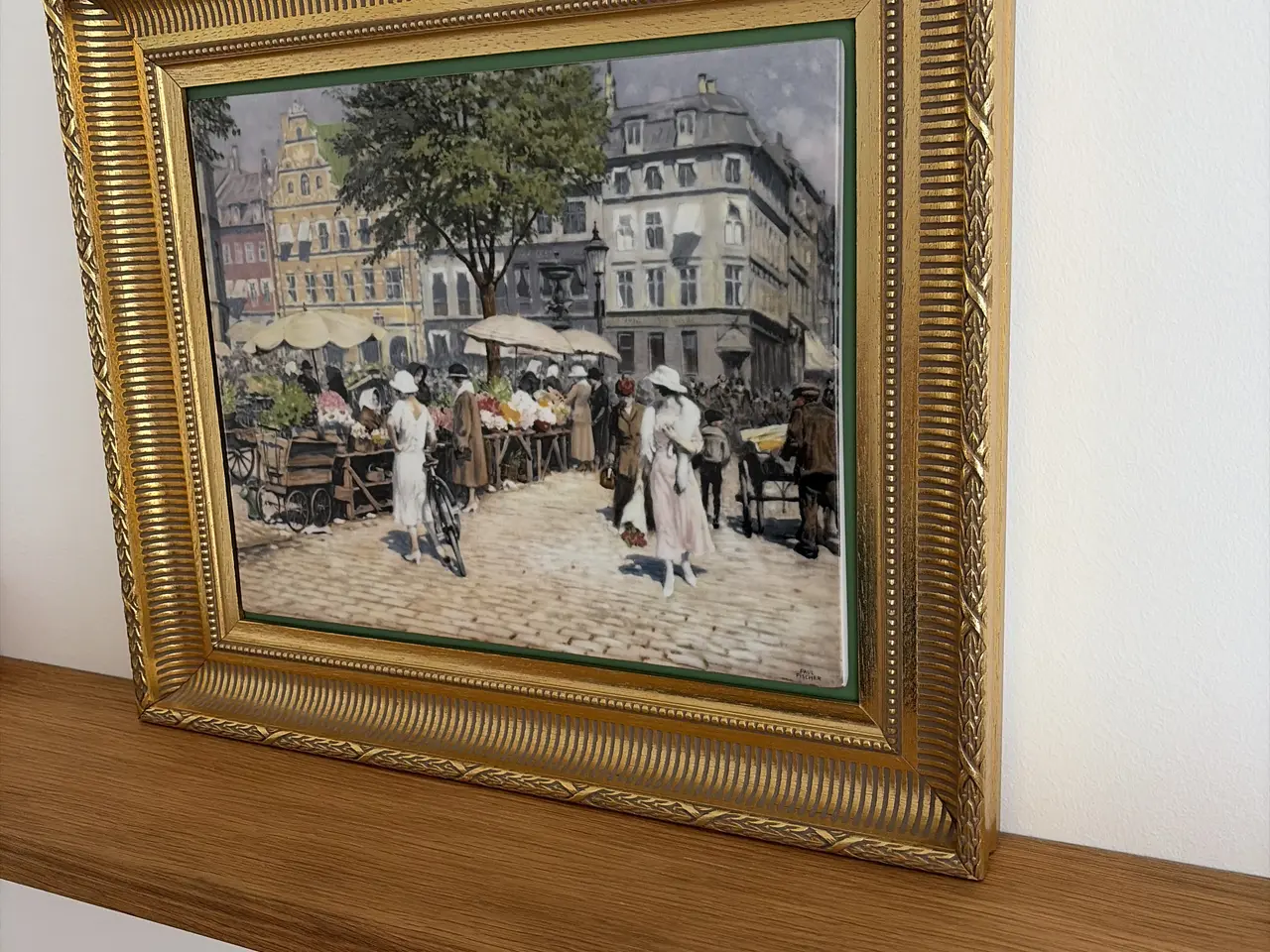 Billede 2 - Paul Fischer “Højbro Plads set mod Amagertorv"1917