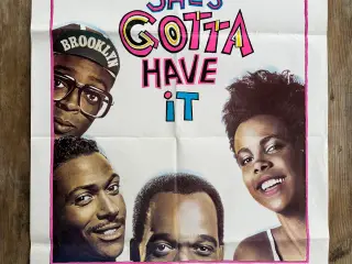 Filmplakat, She’s Gotta Have It (Ude på noget)