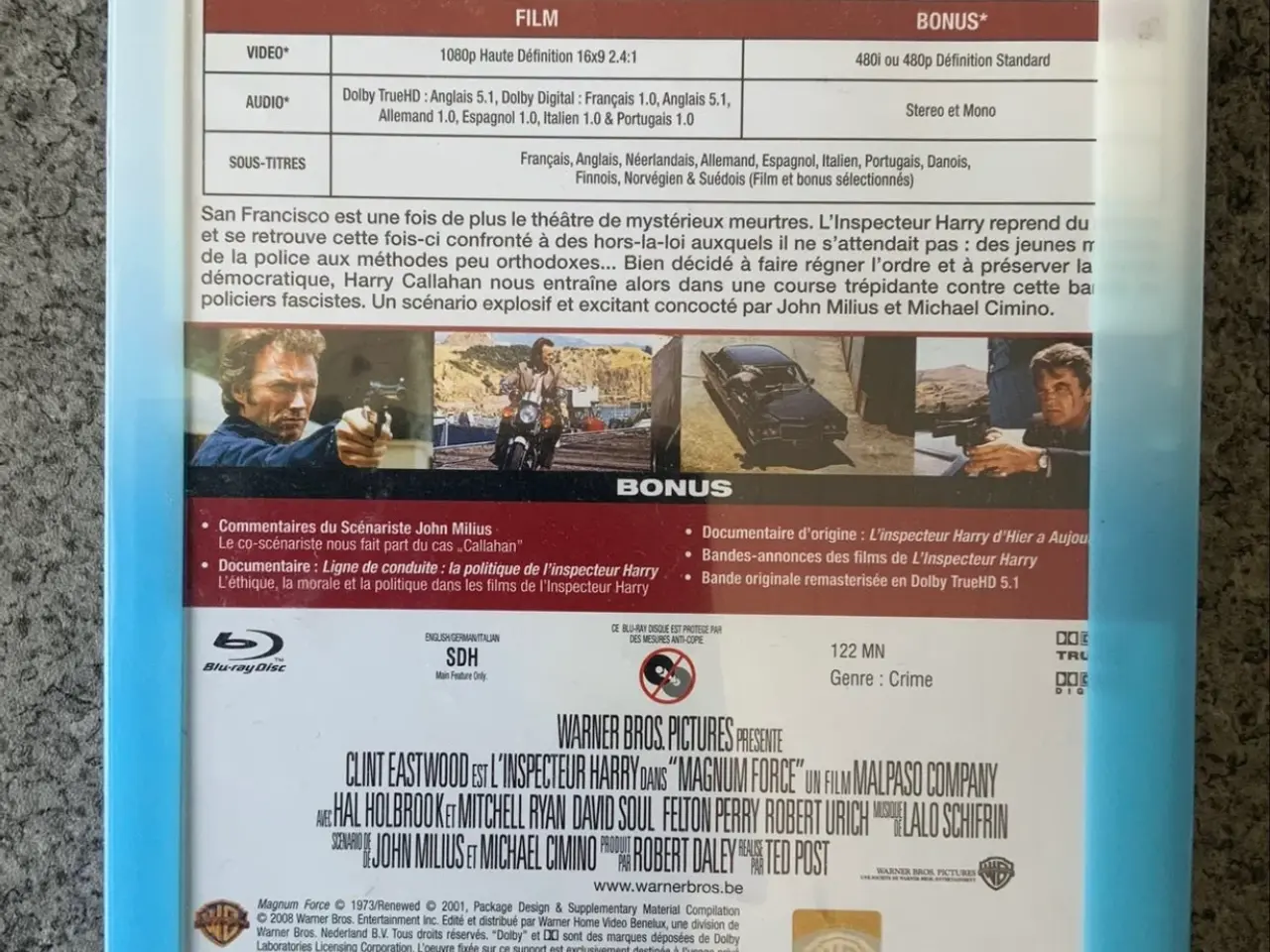 Billede 2 - Magnum Force Blu-Ray film