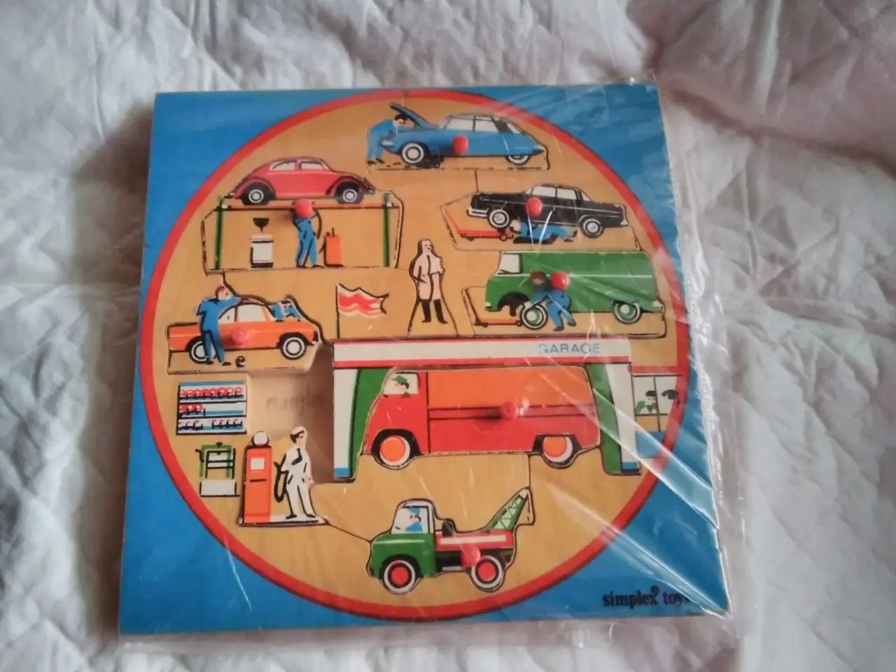 Billede 3 - Træpuslespil (fotograferet i plastpose)