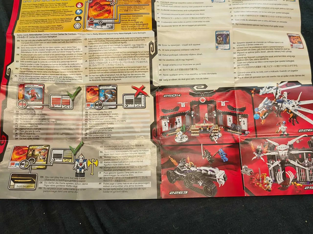 Billede 12 - LEGO Ninjago: Nuckal spinner sæt(2173)