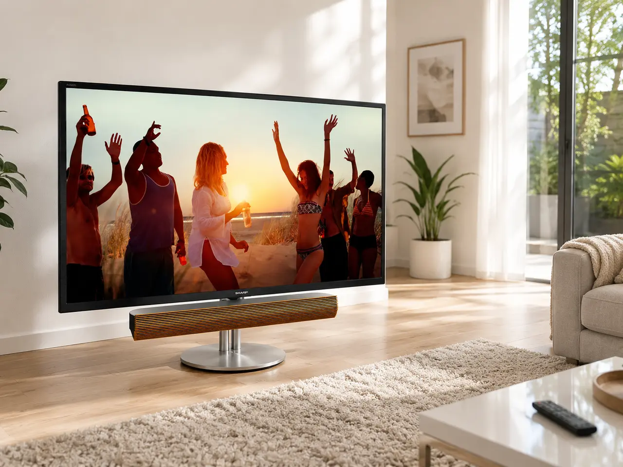 Billede 1 - Sharp AQUOS 65" 4K UHD LED TV.