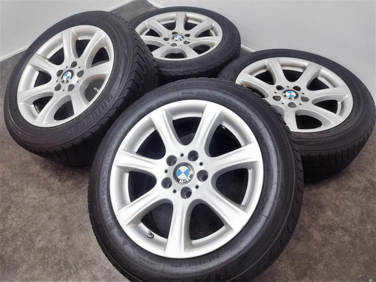 Billede 2 - 5x120 17" ET34 BMW Style-394 vintersæt inkl.TPMS